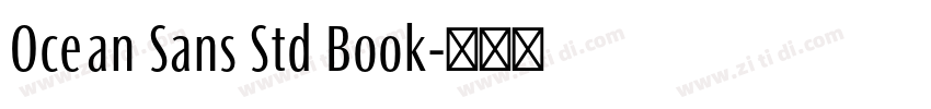 Ocean Sans Std Book字体转换